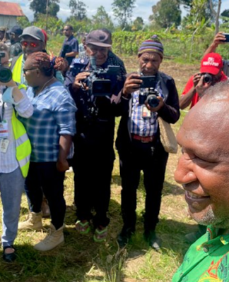 PNG Prime Minister James Marape