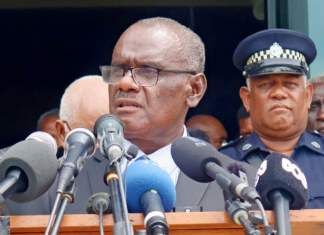 New Solomon Islands Prime Minister Jeremiah Manele