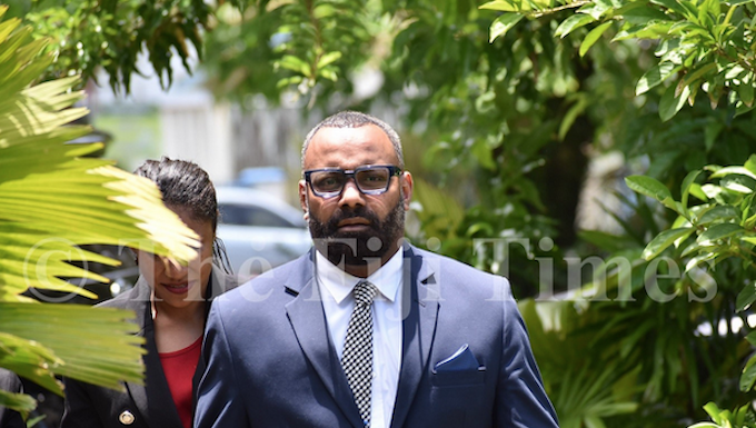 Fiji's Acting Director of Public Prosecutions John Rabuku