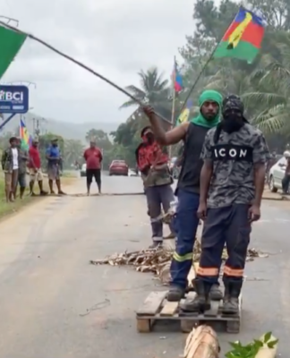 Violence erupts in New Caledonia as independence supporters oppose legislation in Paris Emotions are running high among Kanak independence supporters