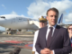 Emmanuel Macron arrives in Nouméa