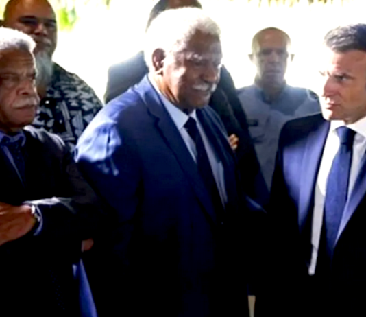 Stern faces amid the New Caledonia crisis