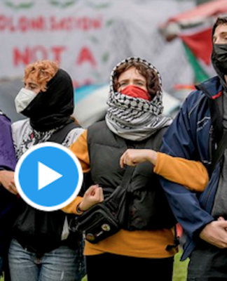 US lawyer threatens masked student Gaza protesters with ‘KKK’ felony charges Masked pro-Palestinian student protesters in the United States