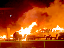 Blazing cars in Nouméa as protests turn violent over French political plans for New Caledonia
