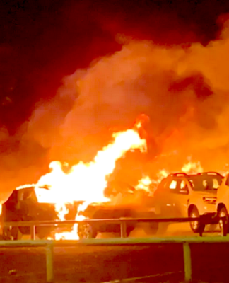 Blazing cars in Nouméa as protests turn violent over French political plans for New Caledonia