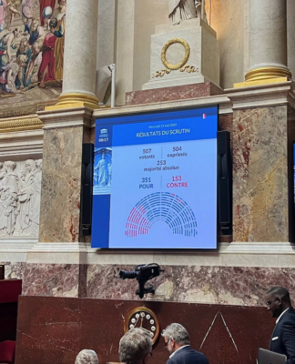 The result of Tuesday's controversial French National Assembly vote on constitutional changes