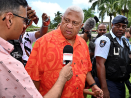 Voreqe Bainimarama, prime minister of Fiji until December 2022
