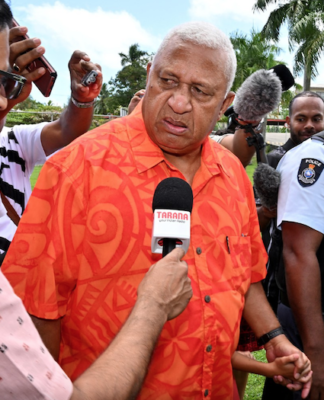 Voreqe Bainimarama, prime minister of Fiji until December 2022
