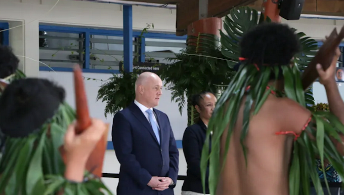 NZ Prime Minister Christopher Luxon