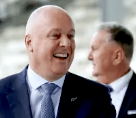 NZ Prime Minister Christopher Luxon