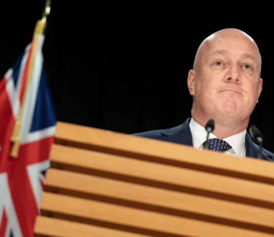 NZ Prime Minister Christopher Luxon