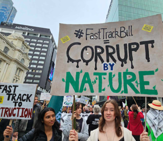 "Corrupt by nature" - Fast Track Bill.