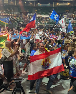 Jubilant scenes at the end of FestPAC 2024