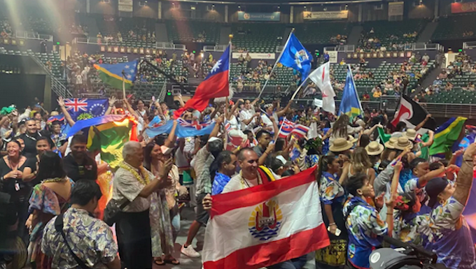 Jubilant scenes at the end of FestPAC 2024