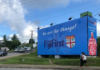 A FijiFirst hoarding during the 2022 general election