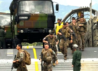 French Polynesia has just played host to a 15-nation 'Marara' military exercise