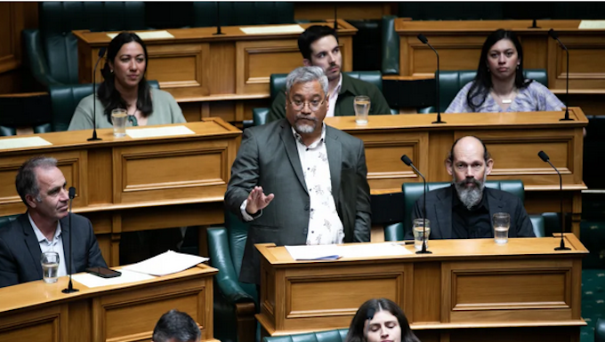Green Party MP Teanau Tuiono