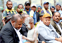 Little Ima and PM James Marape