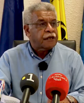 Kanaky New Caledonia unrest: What happens to limbo law change with French snap election? Kanaky New Caledonia's President Louis Mapou