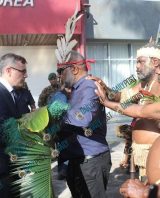 The president of Vanuatu's Malvatumauri Council of Chiefs, Chief Paul Robert Ravun