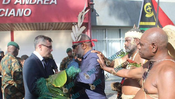 French envoy hits back at Vanuatu’s Kanak solidarity march petition The president of Vanuatu's Malvatumauri Council of Chiefs, Chief Paul Robert Ravun