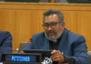 PCC's Reverend James Bhagwan at the UN