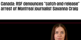 Canadian journalist Savanna Craig covering Gaza and the Middle East
