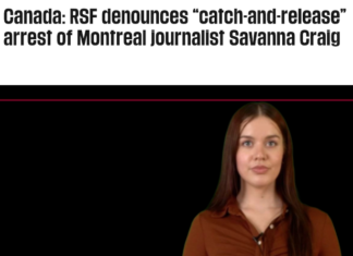 Canadian journalist Savanna Craig covering Gaza and the Middle East