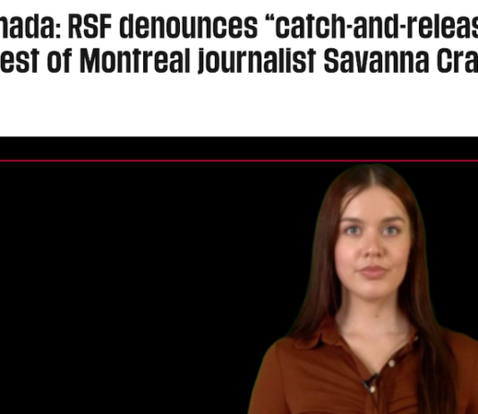 Canadian journalist Savanna Craig covering Gaza and the Middle East