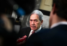 NZ Foreign Minister Winston Peters