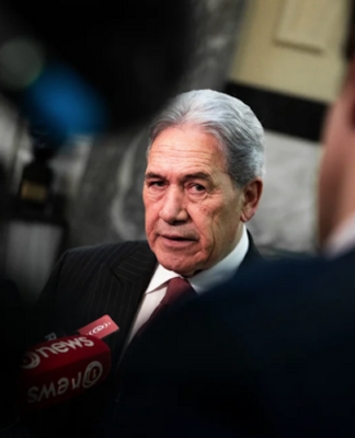 NZ Foreign Minister Winston Peters