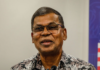 Fiji Deputy Prime Minister and co-editor of the new book Professor Biman Prasad