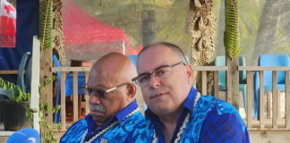 Cook Islands Prime Minister Mark Brown