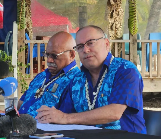 Cook Islands Prime Minister Mark Brown