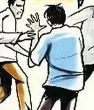 A Post-Courier artist's impression of the Chimbu attack
