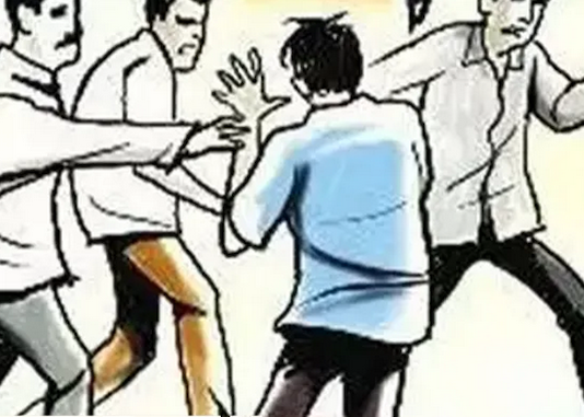 A Post-Courier artist's impression of the Chimbu attack