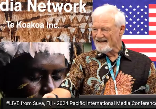 Asia Pacific Media Network deputy chair Dr David Robie