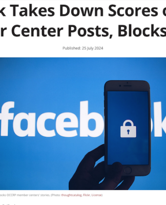The Facebook ban on In-Depth Solomons reports