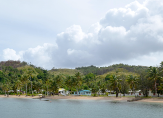 Sawana Village on Fiji's Vanua Balavu island was partly destroyed by Cyclone Winston in 2016