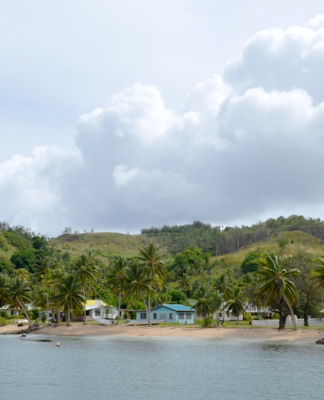 Sawana Village on Fiji's Vanua Balavu island was partly destroyed by Cyclone Winston in 2016