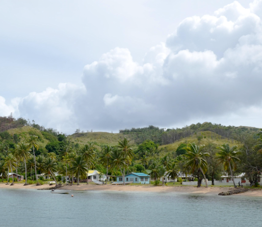 Sawana Village on Fiji's Vanua Balavu island was partly destroyed by Cyclone Winston in 2016