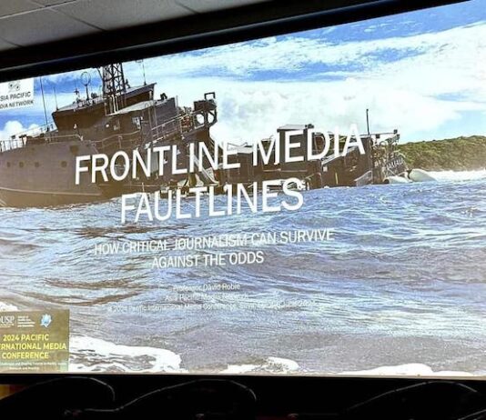 Challenges facing journalism - Dr David Robie's wide-ranging keynote address