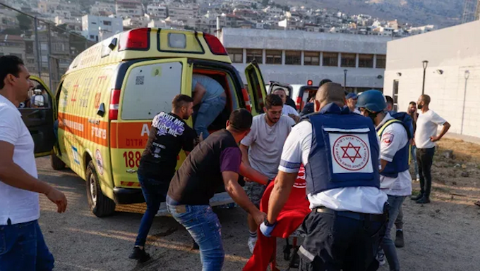 Those killed by the Golan Heights blast last Saturday are a dozen Syrians, not Israeli citizens
