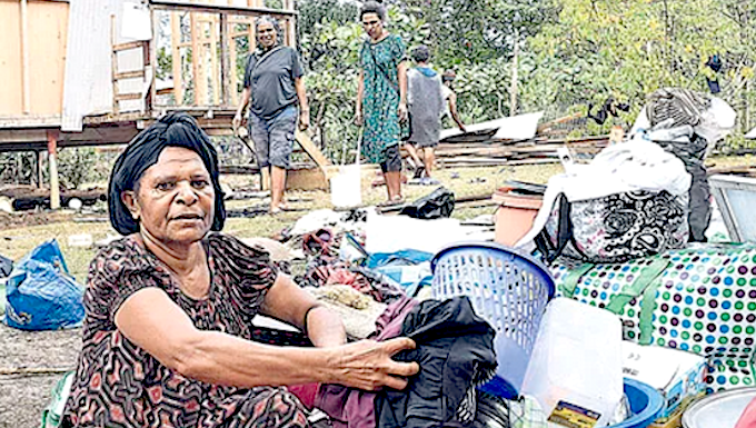 ‘We slept in the open,’ say PNG evicted widows who bought Bush Wara land Window Jen Emeke and mother of two