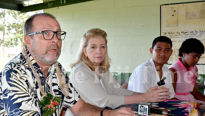 United Nations Children’s Fund (UNICEF) representative to the South Pacific Jonathan Veitch