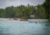 Housing structures on FSM's remote atoll Kapingamarangi