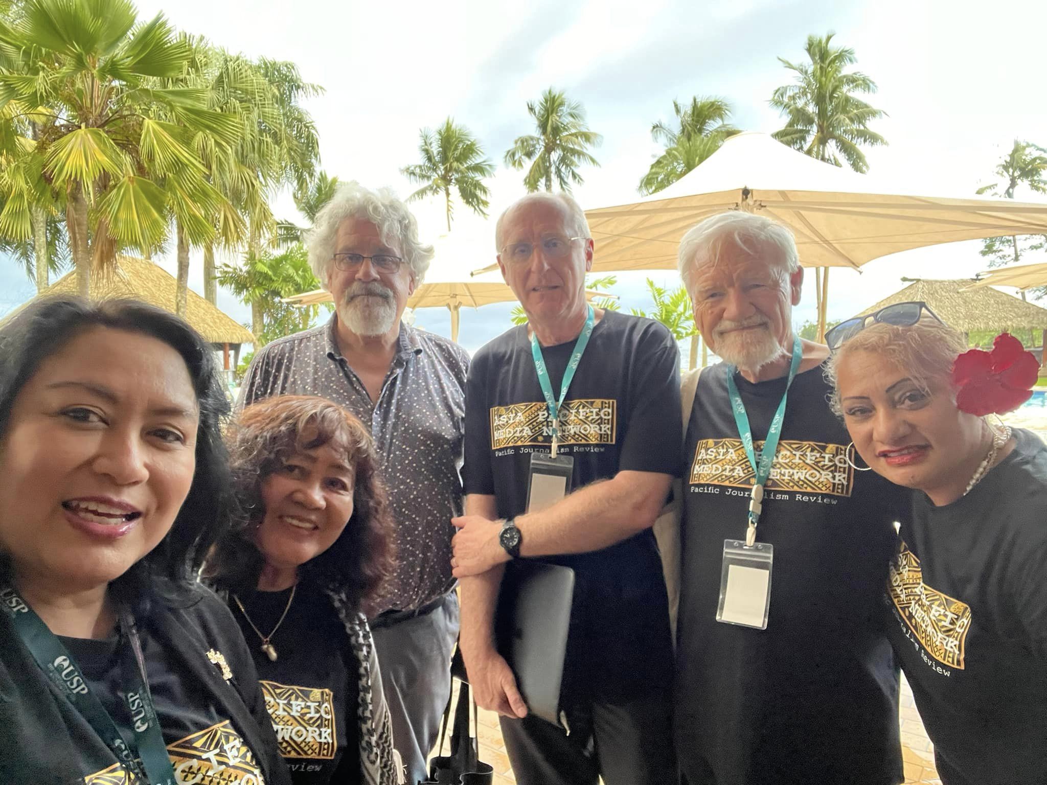The Asia Pacific Media Network (APMN) team at Pacific Media 2024