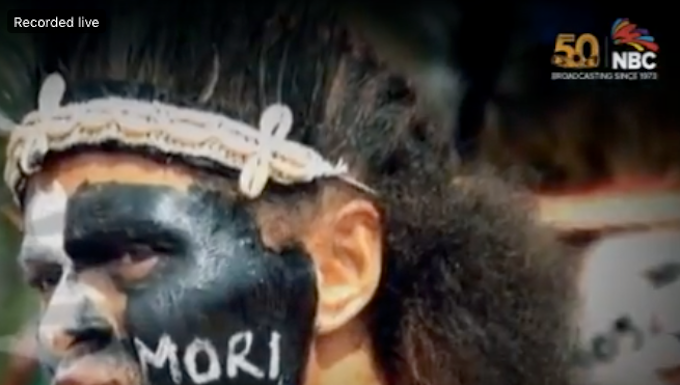 Papua New Guinea's NBC News features the launch of the 30th edition of Pacific Journalism Review