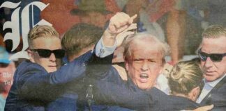 How the New Zealand Herald featured the assassination attempt on former President Donald