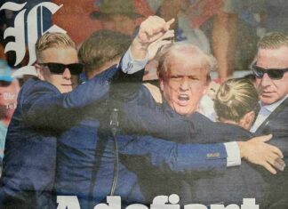 How the New Zealand Herald featured the assassination attempt on former President Donald